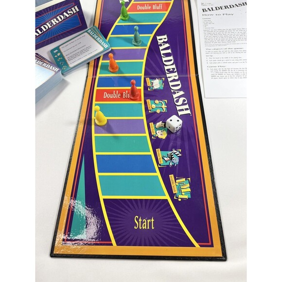 Balderdash The Classic Bluffing Board Game Hasbro Vintage 2003 - Picture 15 of 16